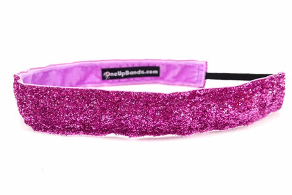 1" Sparkle Glitter Non-Slip <b><span style="color: #ee2c65;">(26 colors available)</span></b>