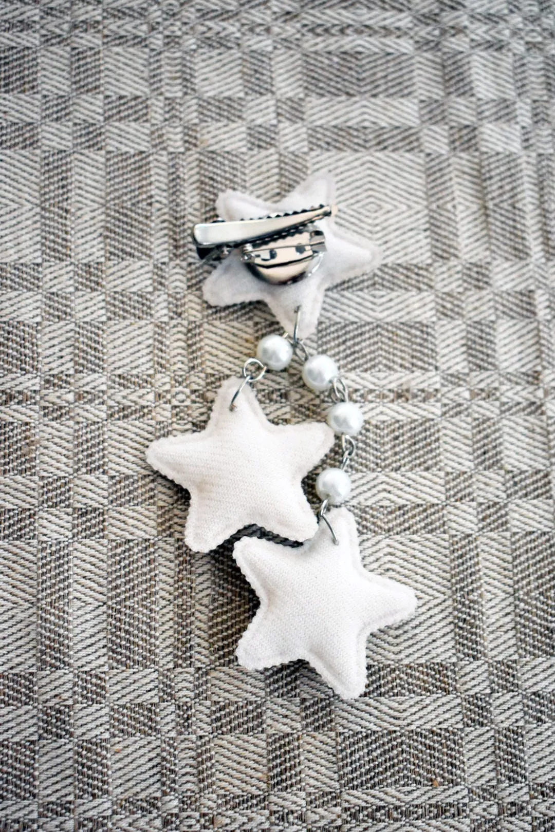 2-Way Polka Dot Star Clips- Choose your color