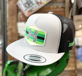 2023 Jobes Cap- Silver/Black Green patch