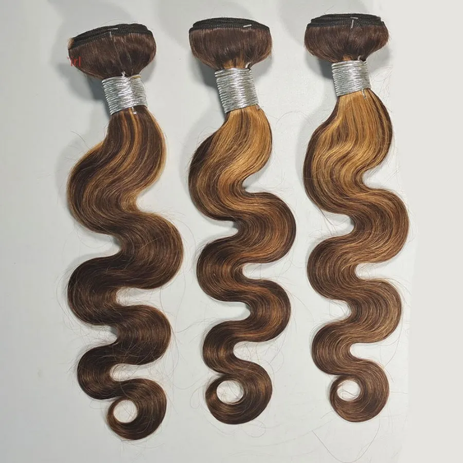 4/27 body wave bundles human hair (AH5069)