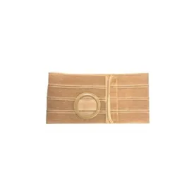 8" Left, Beige, Cool Comfort, Nu-Form Belt, Prolapse Flap, Extra Large, 2-5/8" Opening Placed 1-1/2" From Bottom