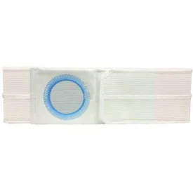 8" Right, White, Cool Comfort, Flat Panel Belt, Extra Large, 3-1/4" Opening PLaced 1" From Bottom