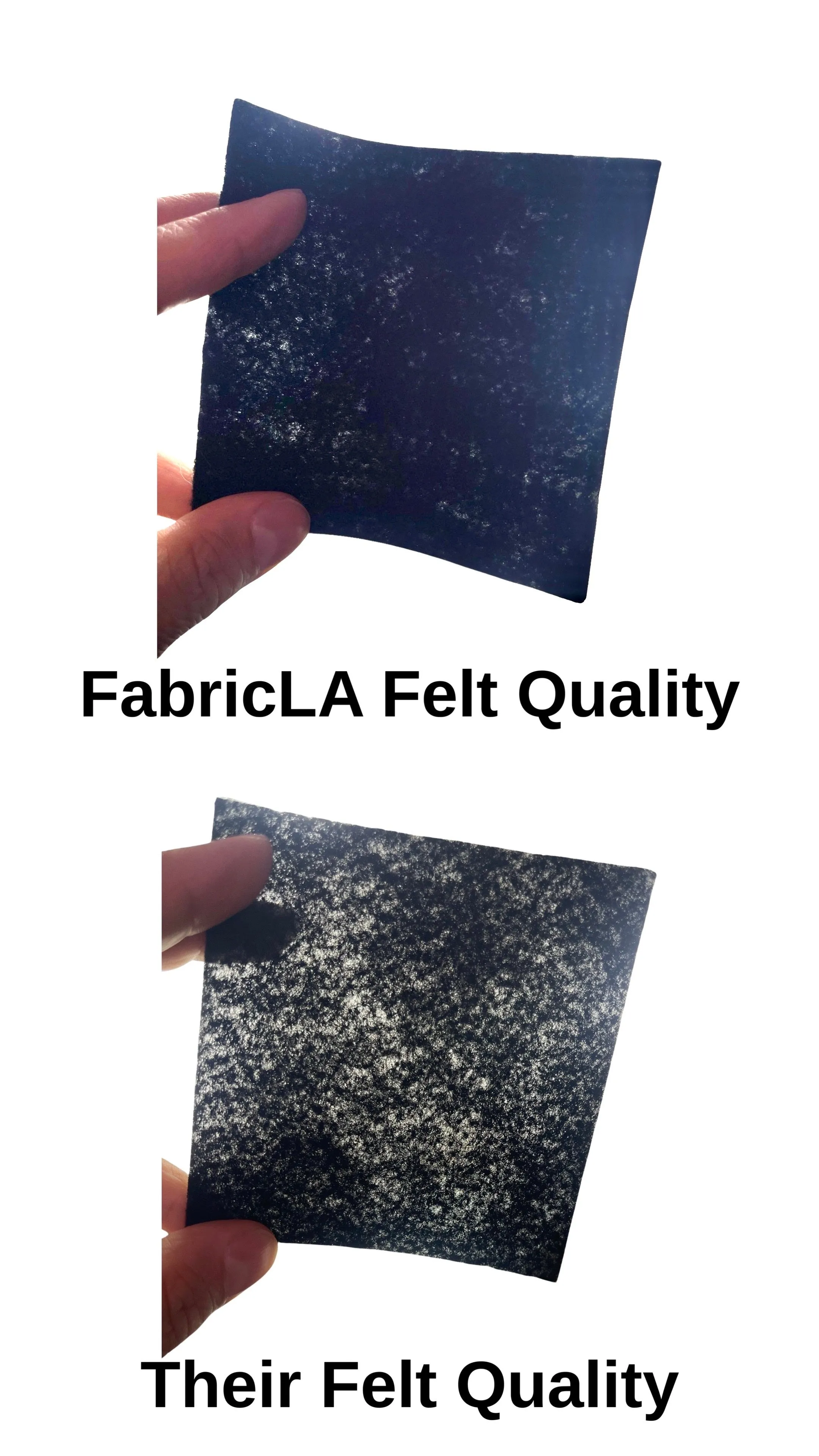 Acrylic Felt Crafting Fabric | Ivory