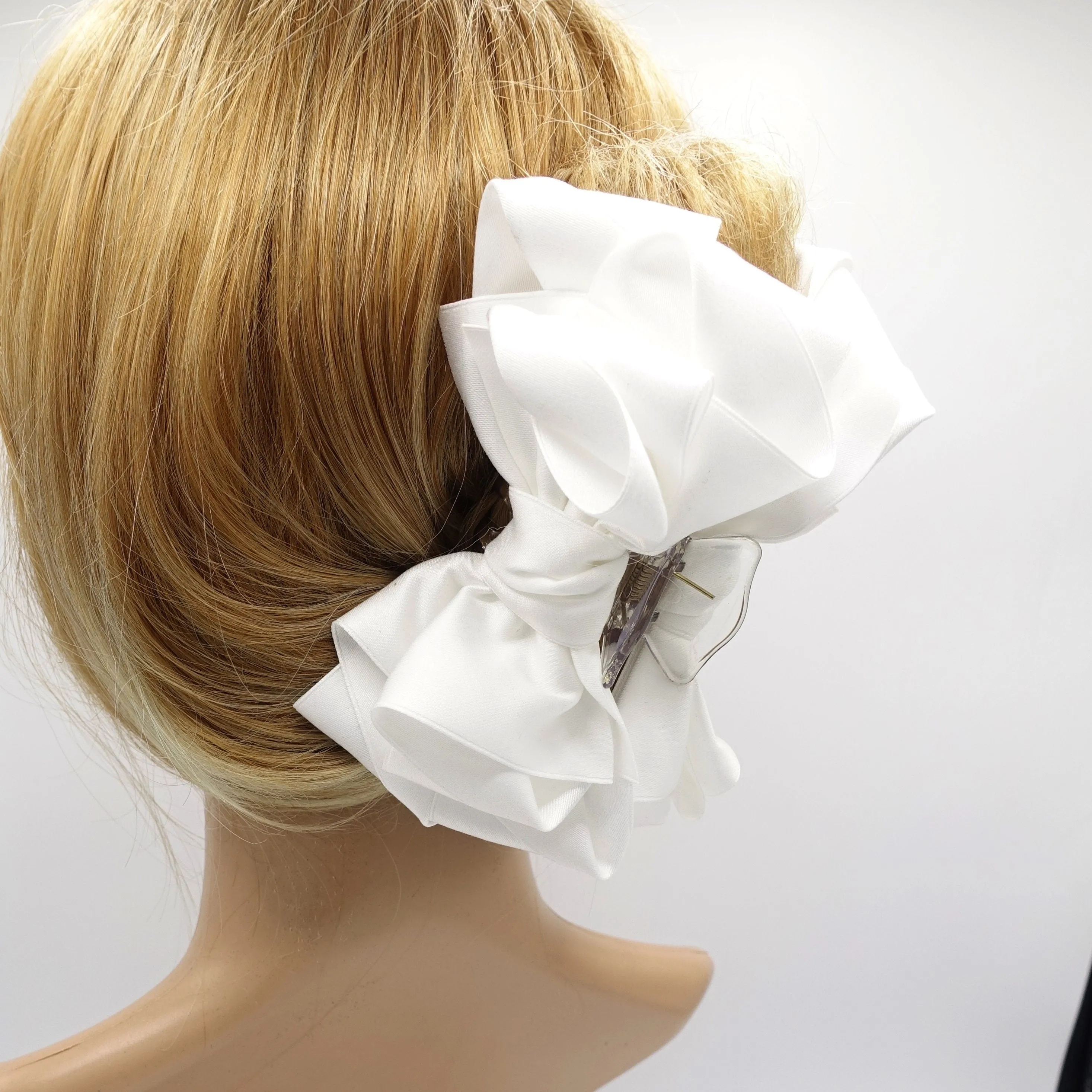 big bow hair claw