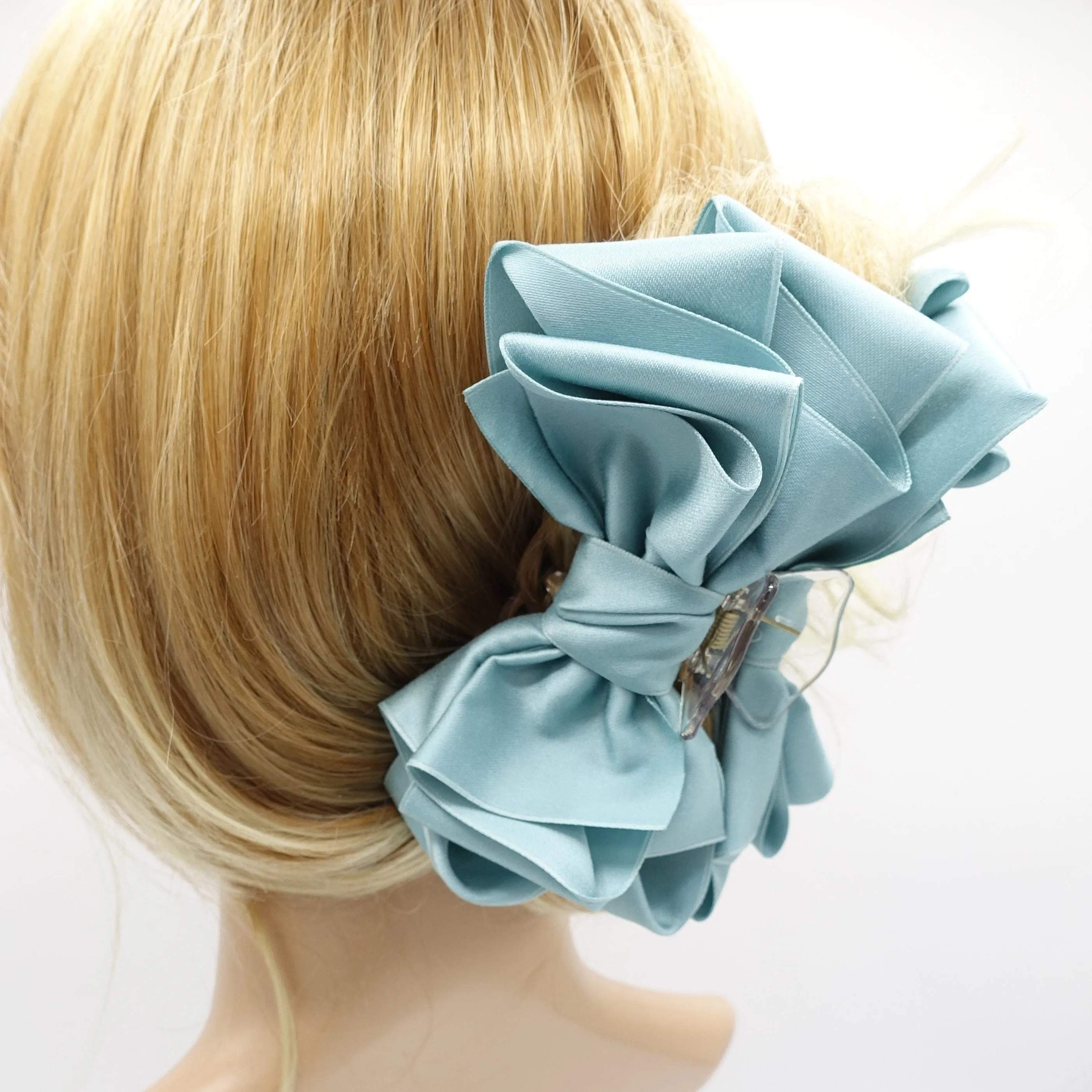 big bow hair claw