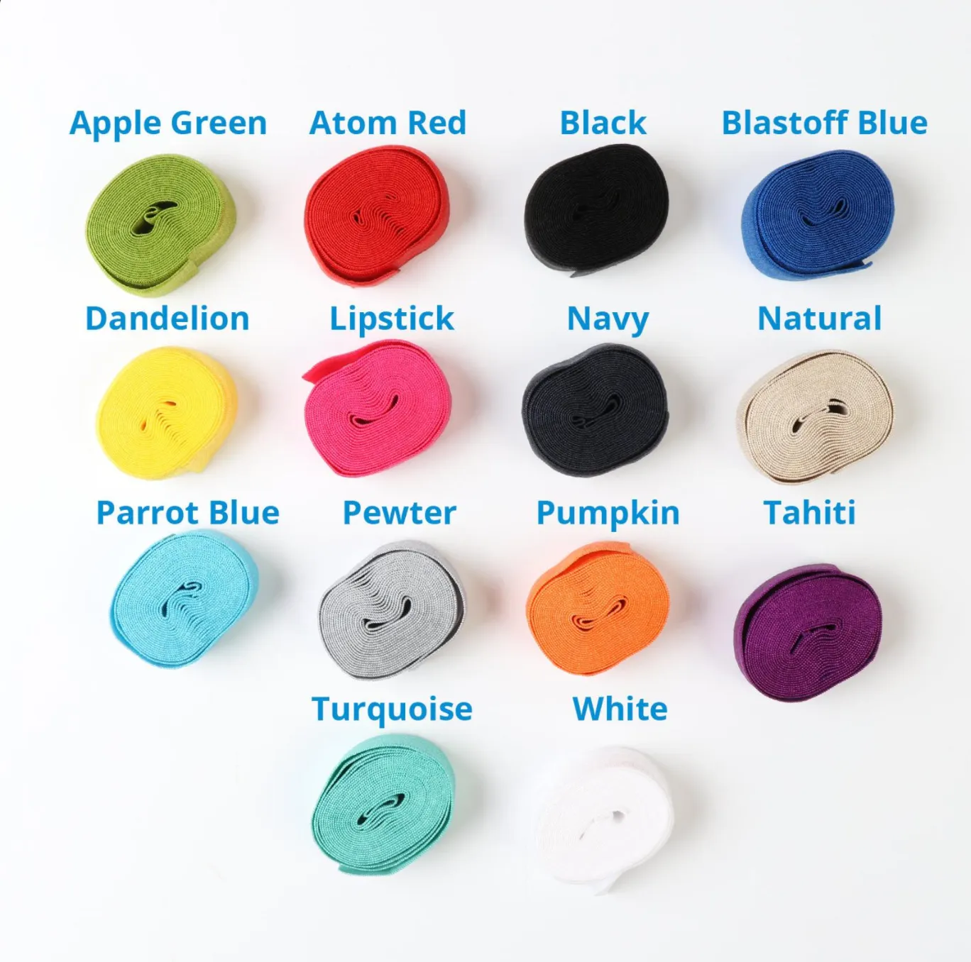 ByAnnie's 3/4" Fold-Over Elastic 2 Yard Package Natural