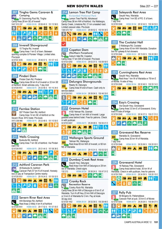 Camps Australia Wide Camps 12 Standard Edition | A4