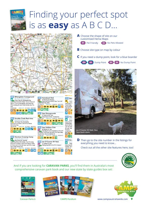 Camps Australia Wide Camps 12 Standard Edition | A4