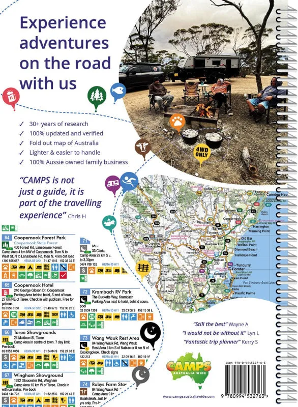 Camps Australia Wide Camps 12 Standard Edition | A4