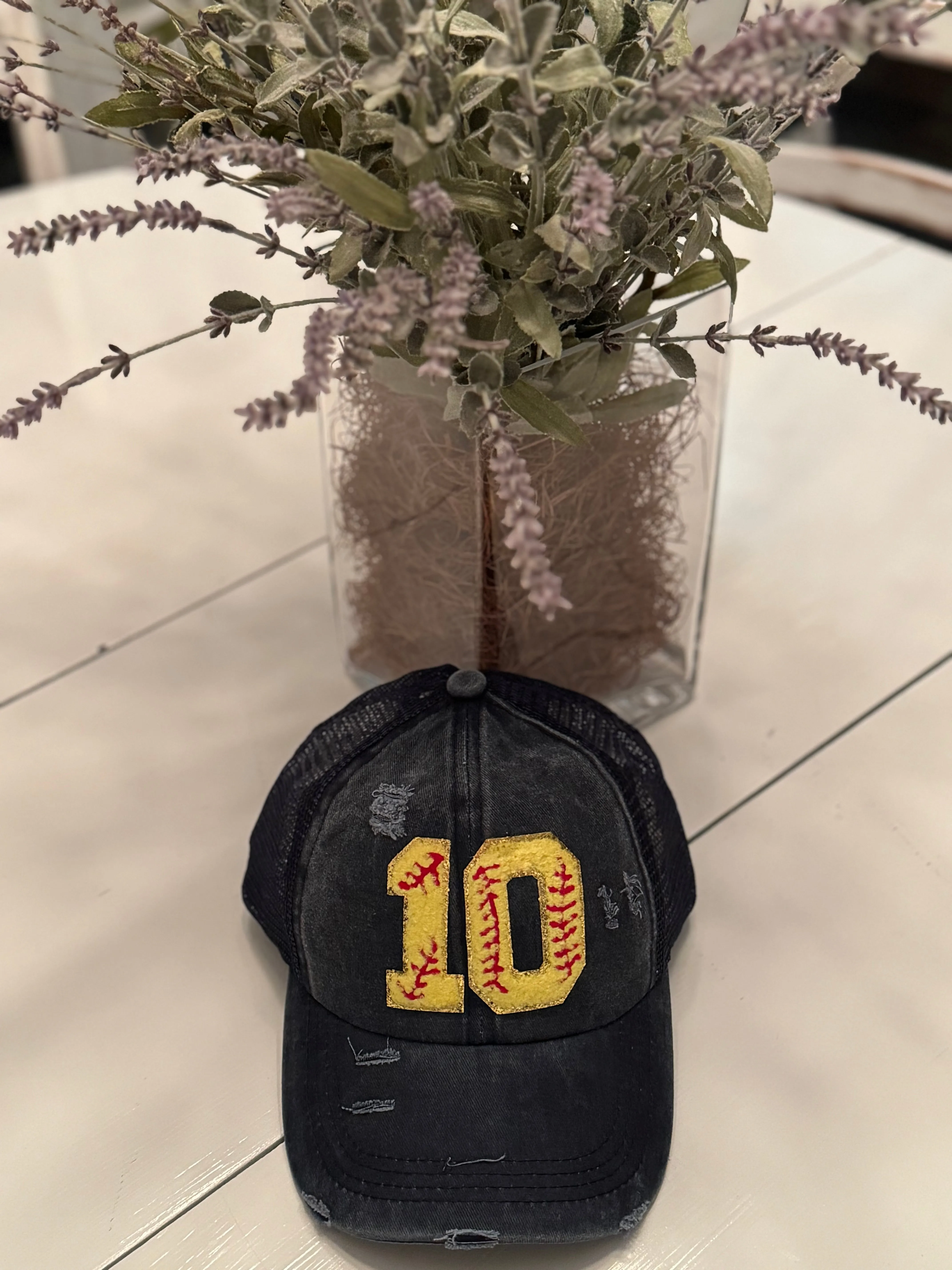 Chenille Softball Hats