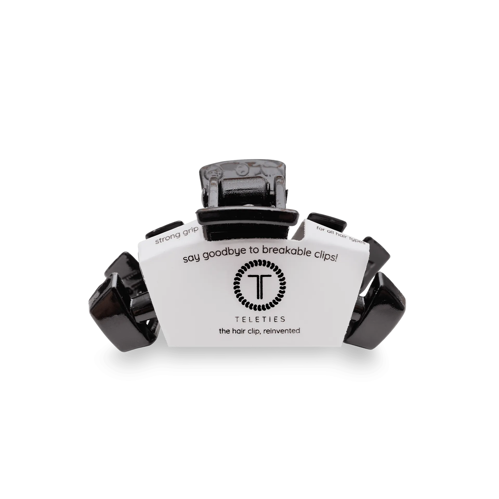 Classic Jet Black Tiny Hair Clip