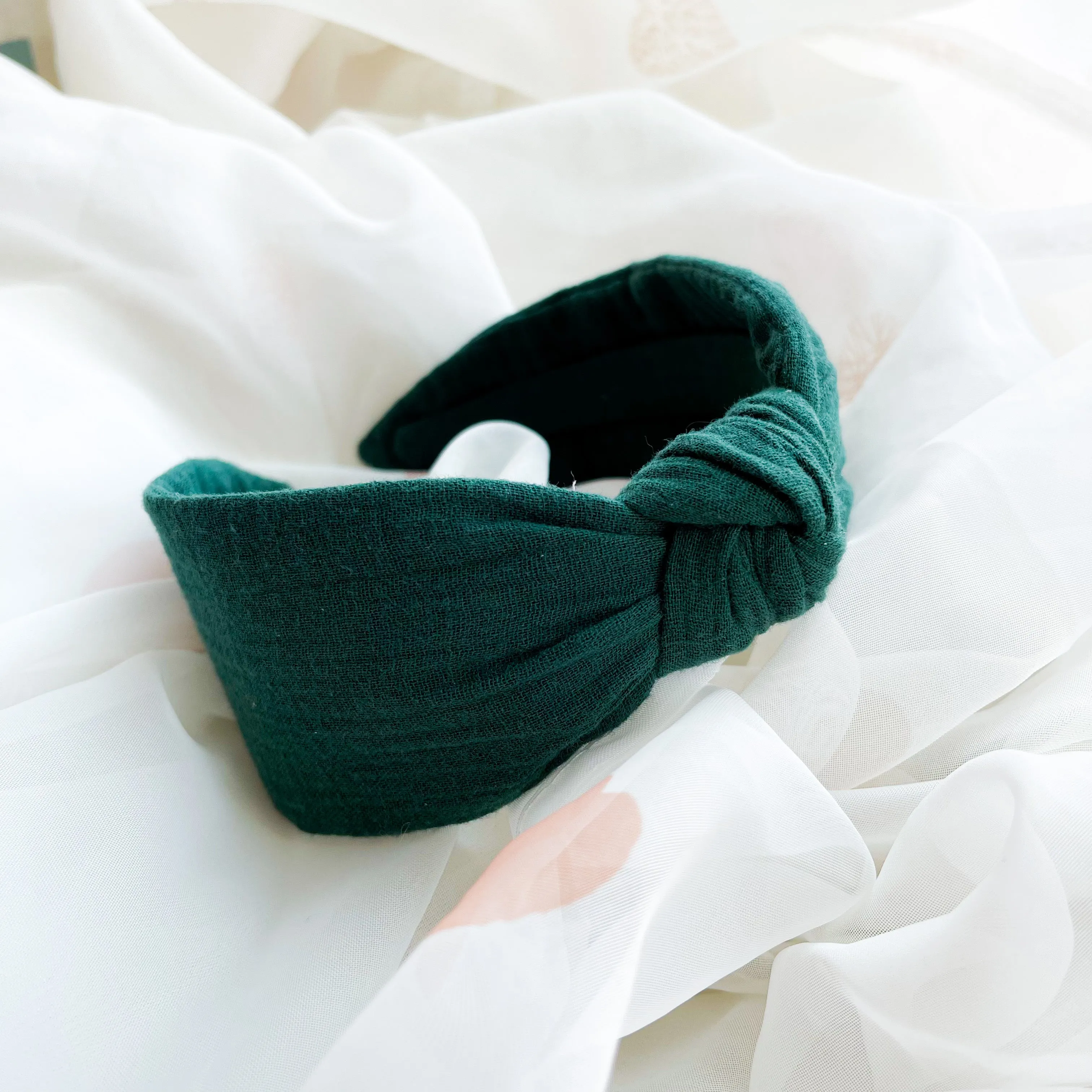 Dark Green Headband