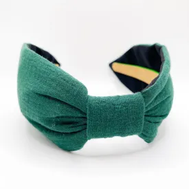 Dark Green Turban Headband
