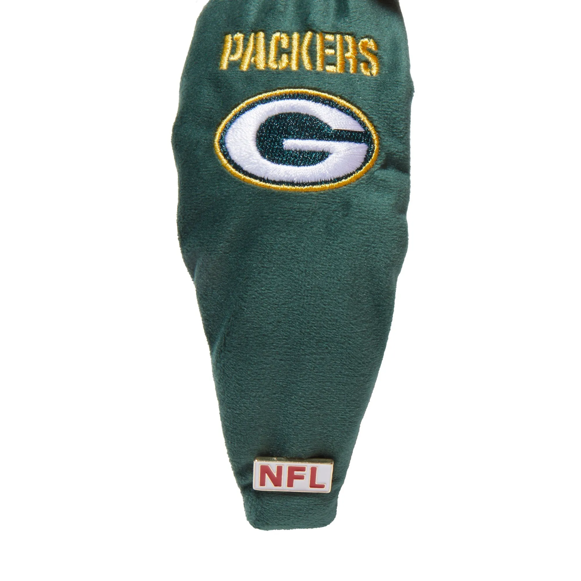 GREEN BAY PACKERS LELE SADOUGHI X NFL GREEN EMBROIDERED KNOTTED HEADBAND