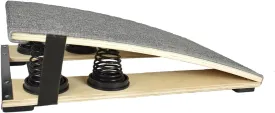 Grey Spring Assisted Springboard Spring Boards for Sporter Wooden Spring Pedal Elastic Board for Athletics Training