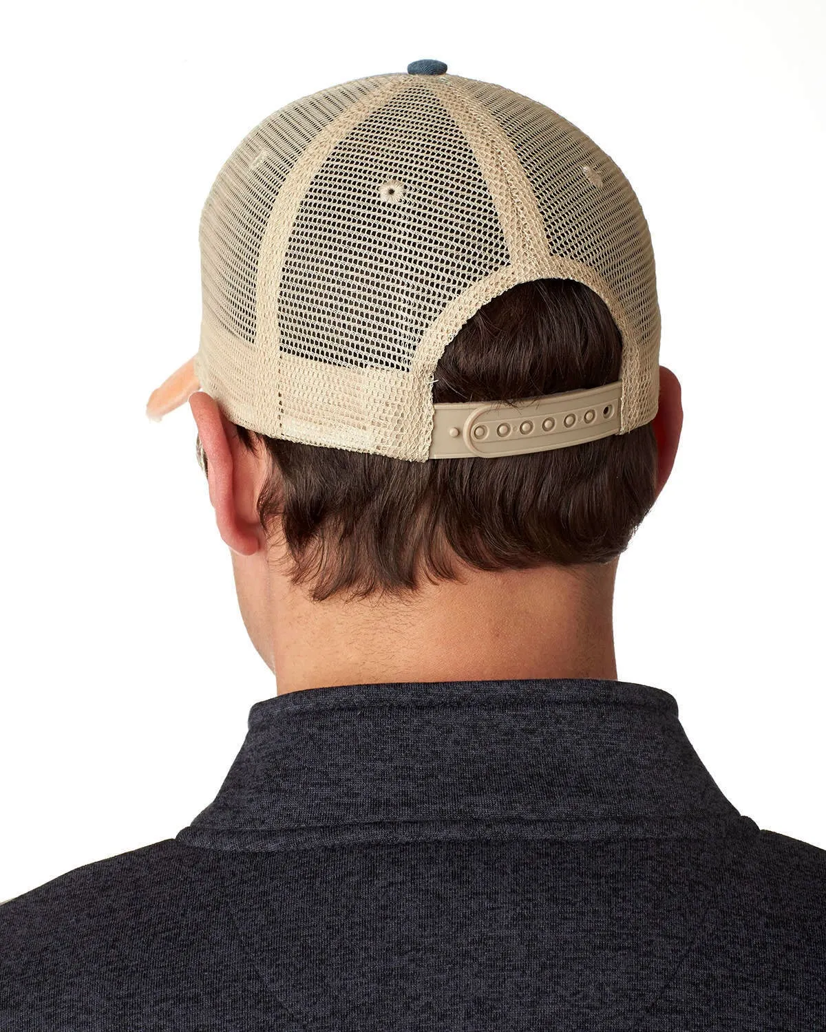Hawaii Hat - Distressed Snapback Trucker Hat - Hawaii State Outline - Many Colors Available