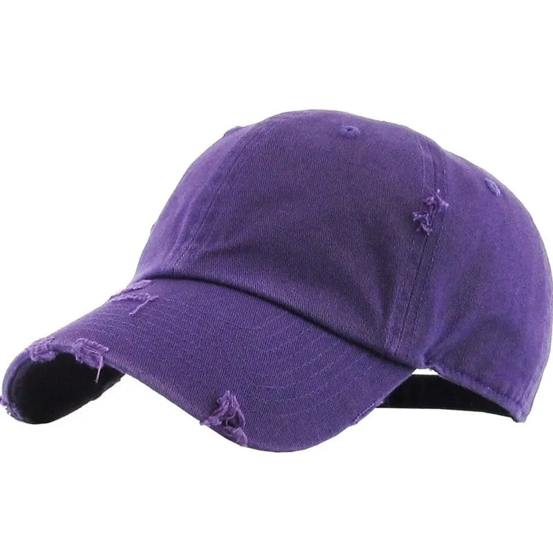 KBE Premium Distressed Cotton Cap