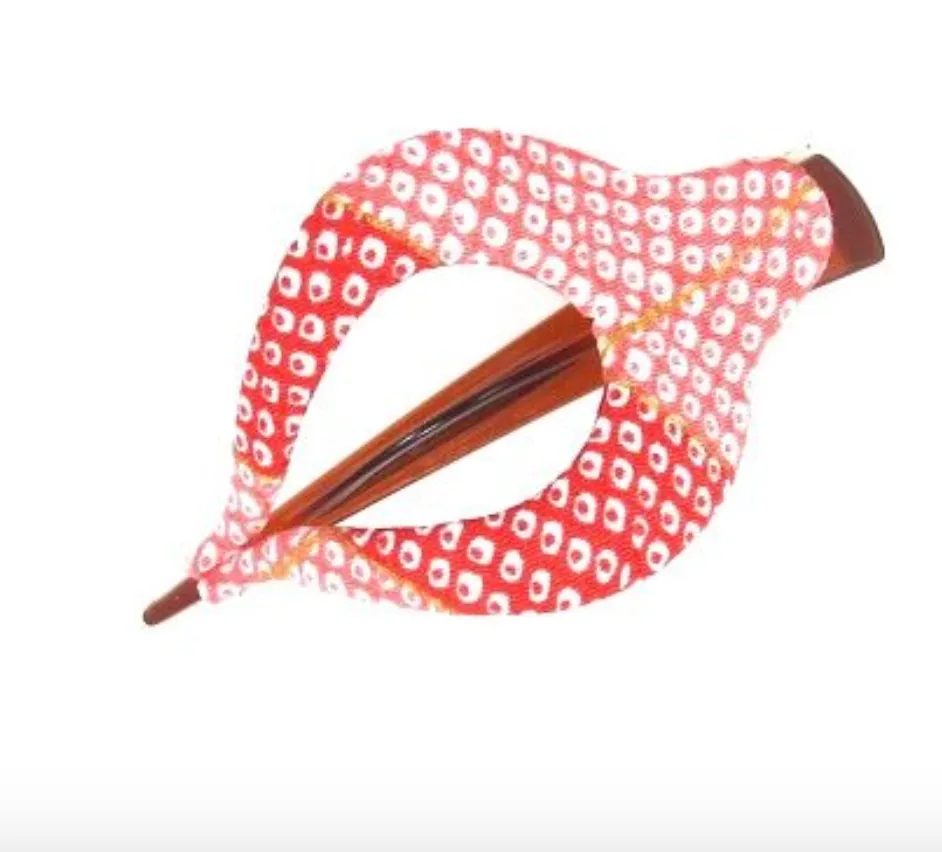 Kimono Large Harp Hair Clip