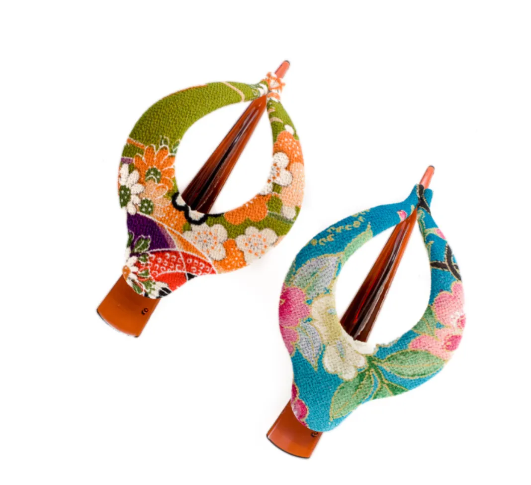 Kimono Large Harp Hair Clip