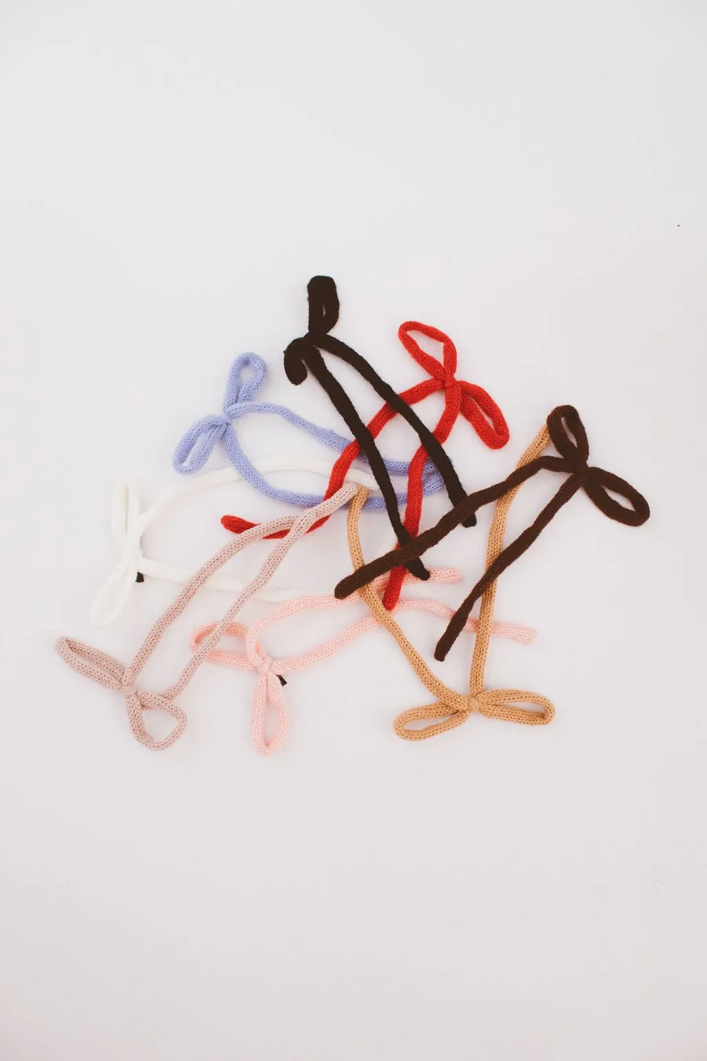 Knit Long Bow Clip