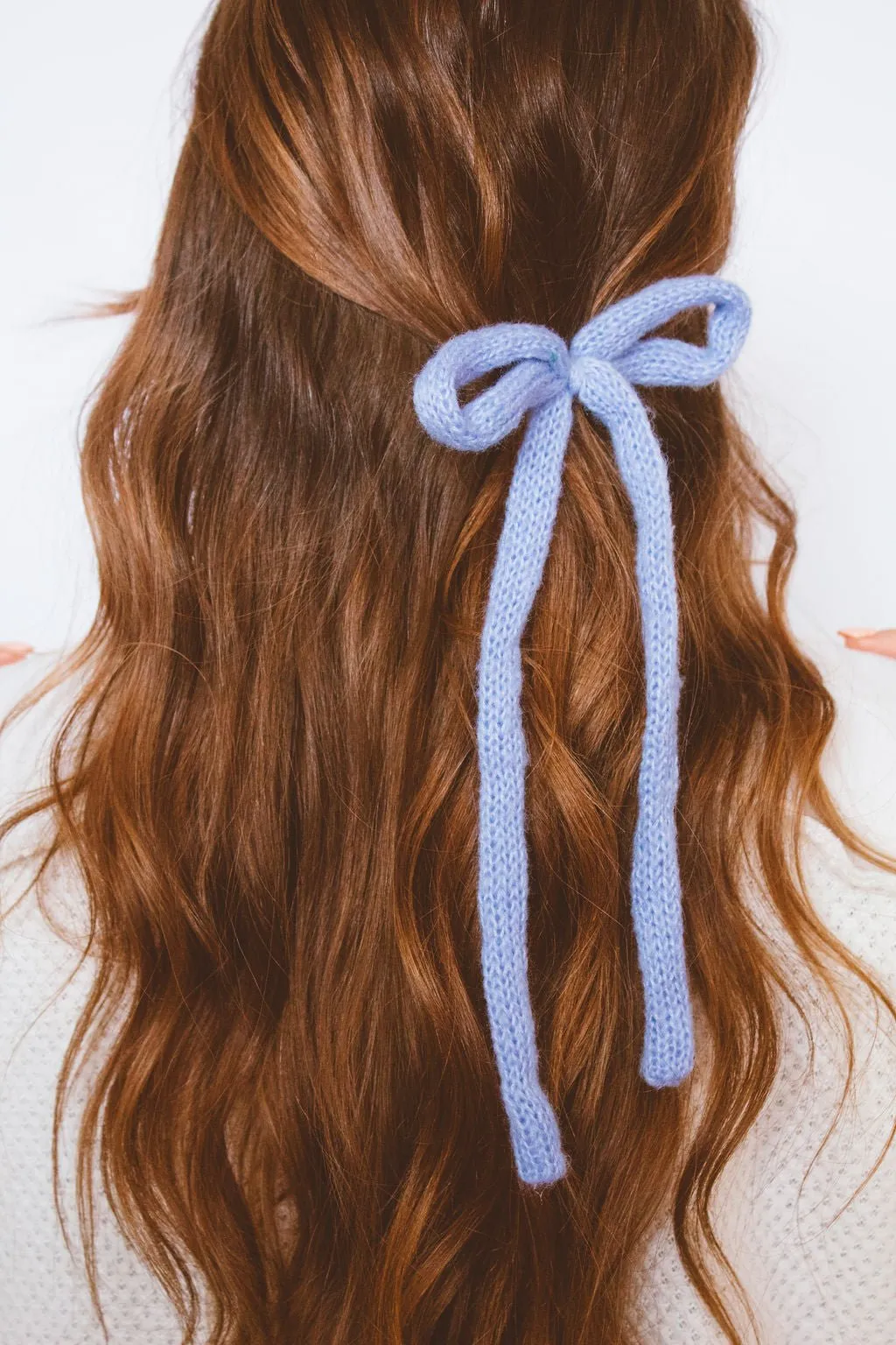 Knit Long Bow Clip