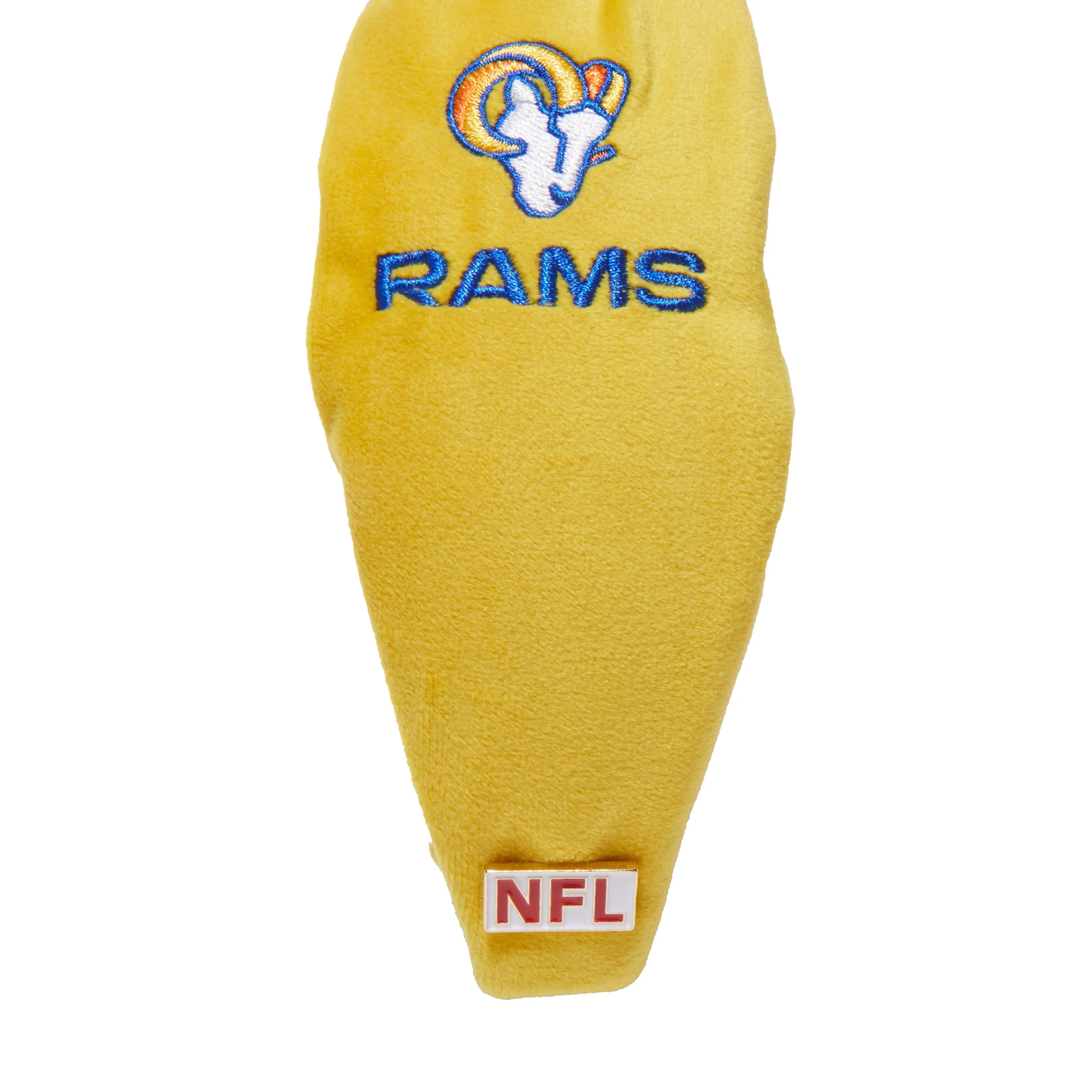 LOS ANGELES RAMS EMBROIDERED LELE SADOUGHI X NFL SOL KNOTTED HEADBAND