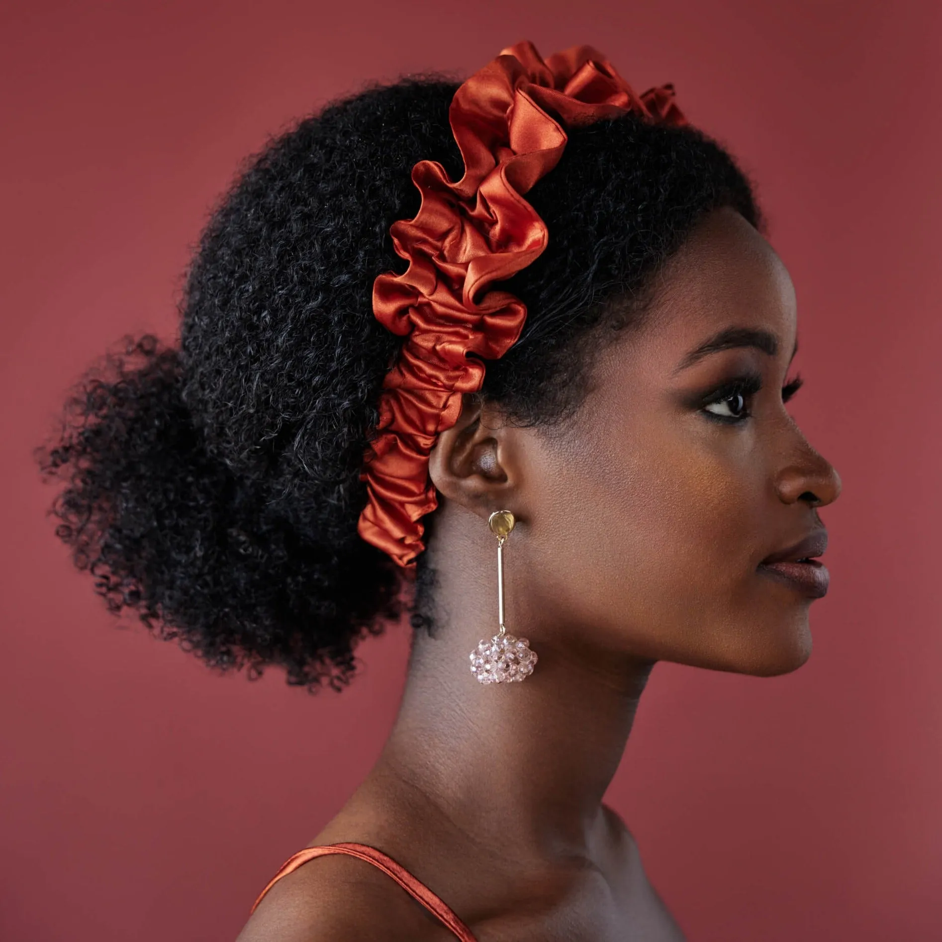 Maple Crown Ruched Headband