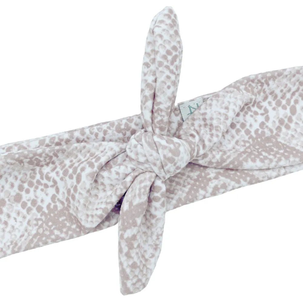 Mauve Snake Knotted
