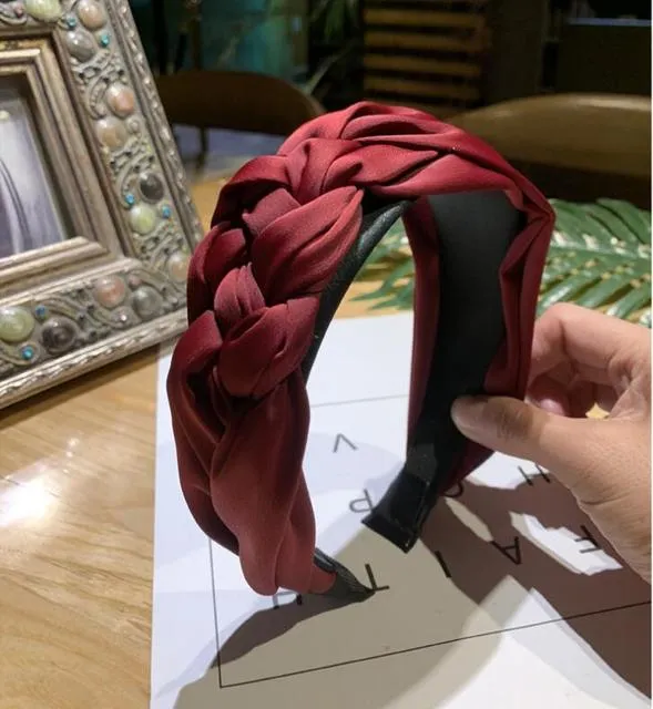 Multiple knots Hairbands For Women Hair Band Wide Side Hair Accessory