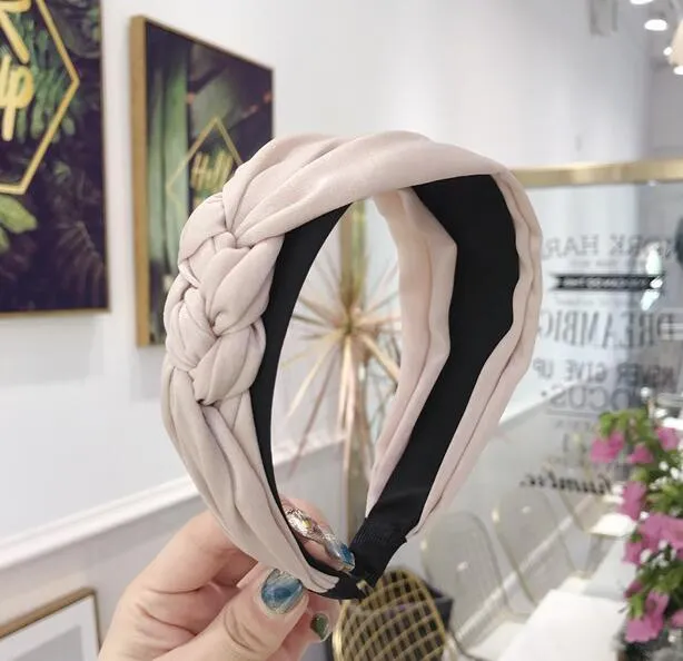 Multiple knots Hairbands For Women Hair Band Wide Side Hair Accessory