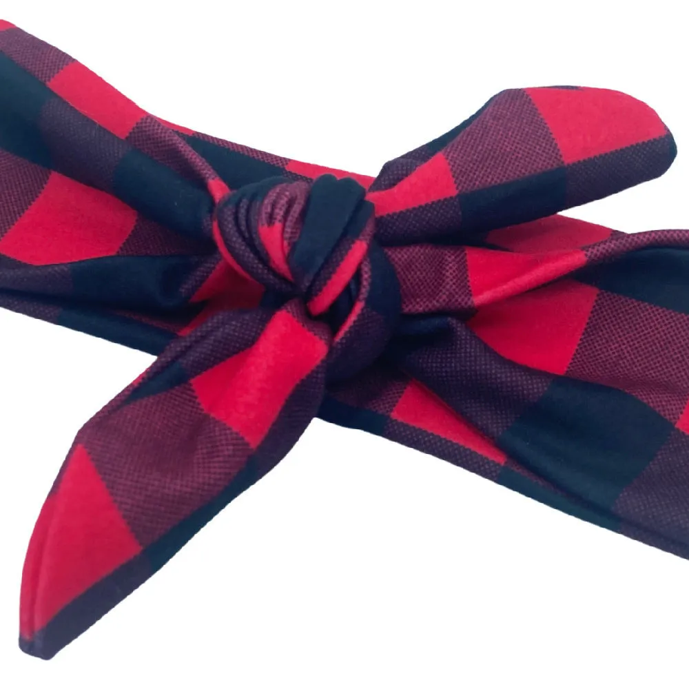 Plaid Knotted