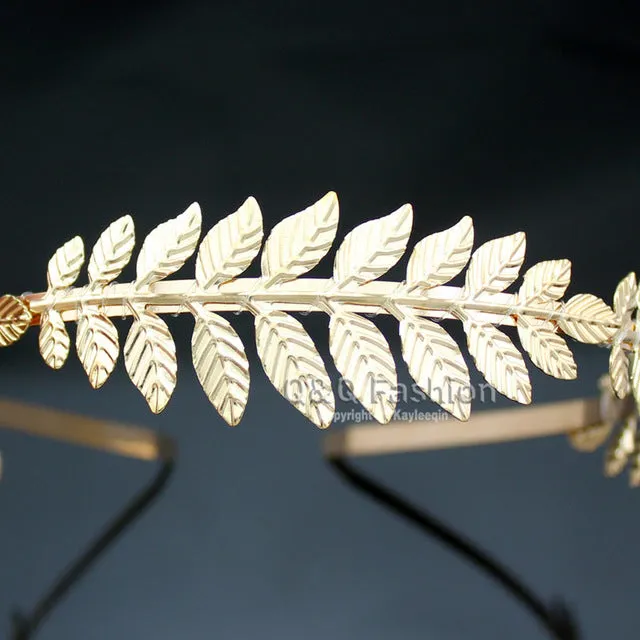 Roman Goddess Tiara  de Noiva  Crown Wedding Head Dress