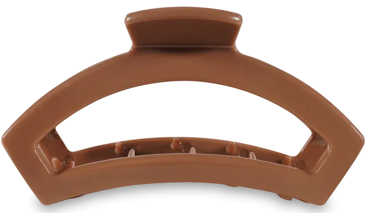Teleties Open Caramel Hair Clip