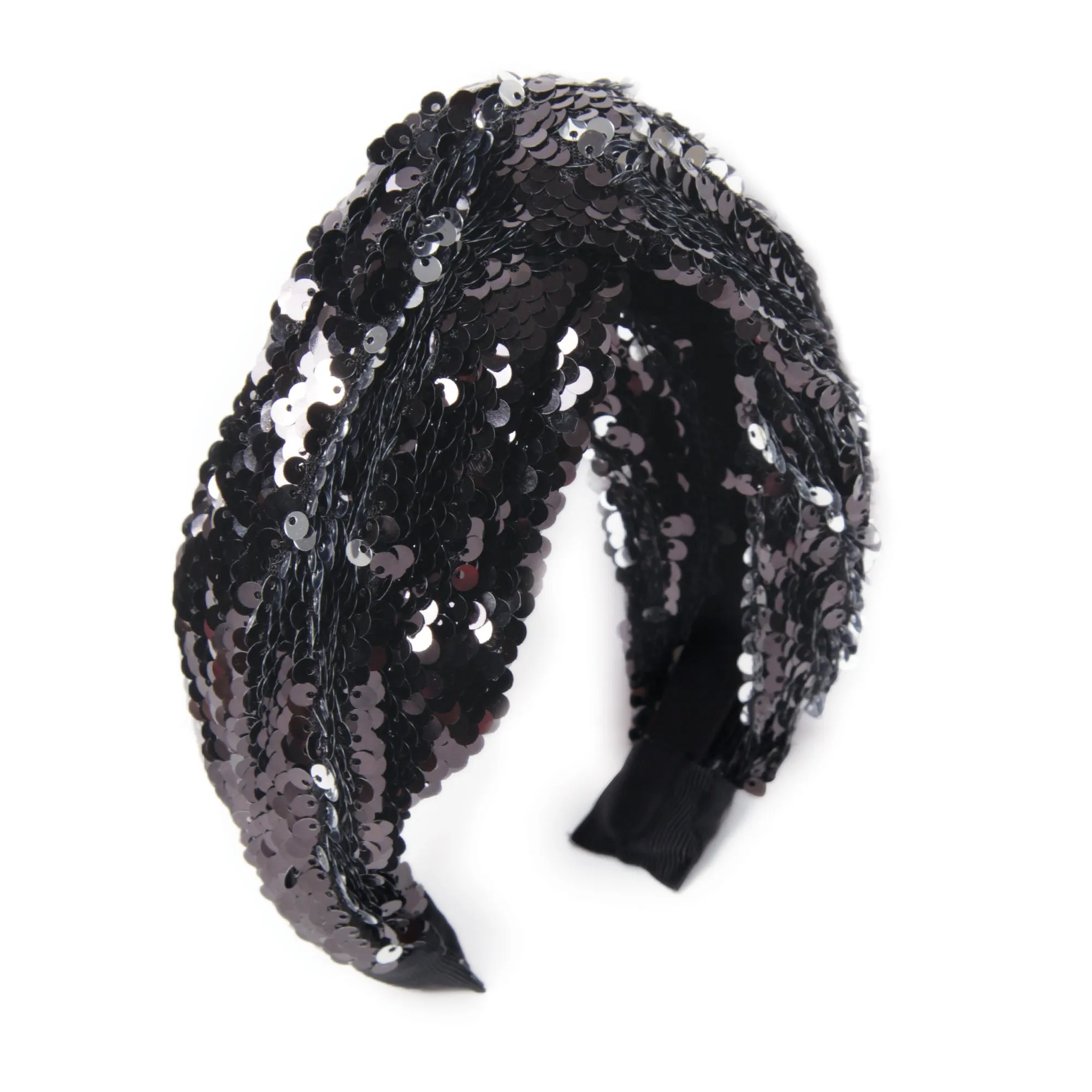 Top Knot Sequined Headband