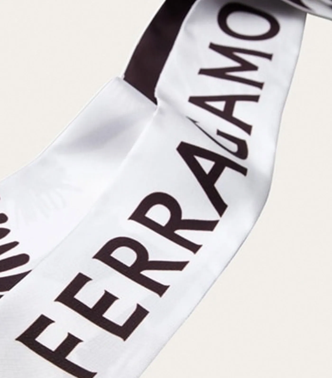 Venus Print Silk Bandeau Espresso