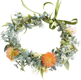 Vivivalue Women Flower Crown Girl Flower Headband Floral Headpiece Halo Wedding Party Photos