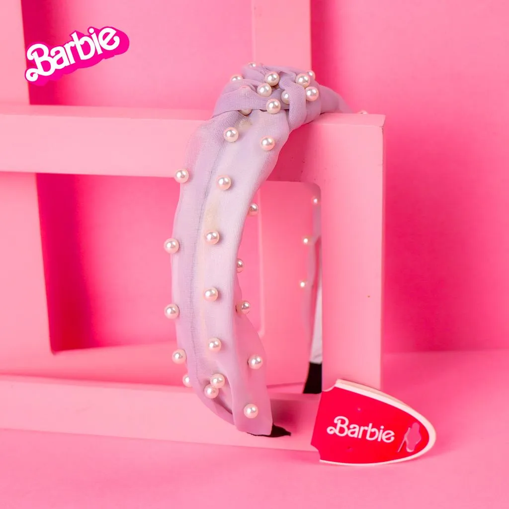 Wide Velvet Barbie Hairband