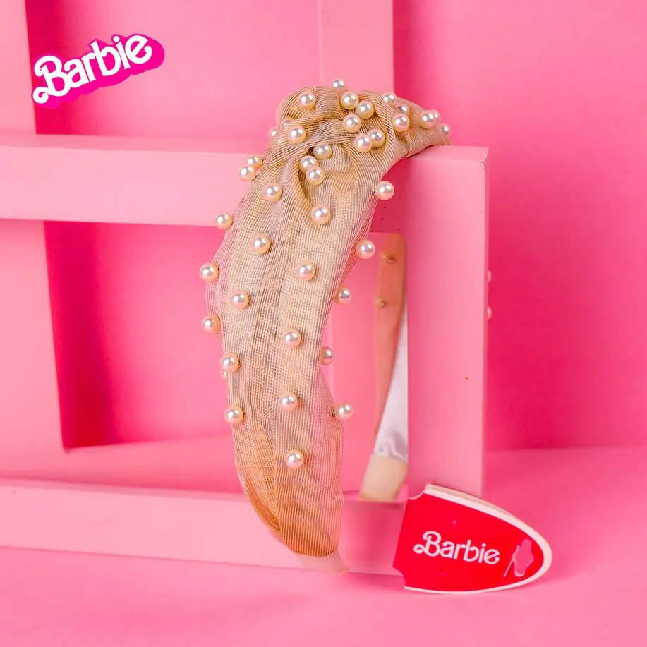 Wide Velvet Barbie Hairband