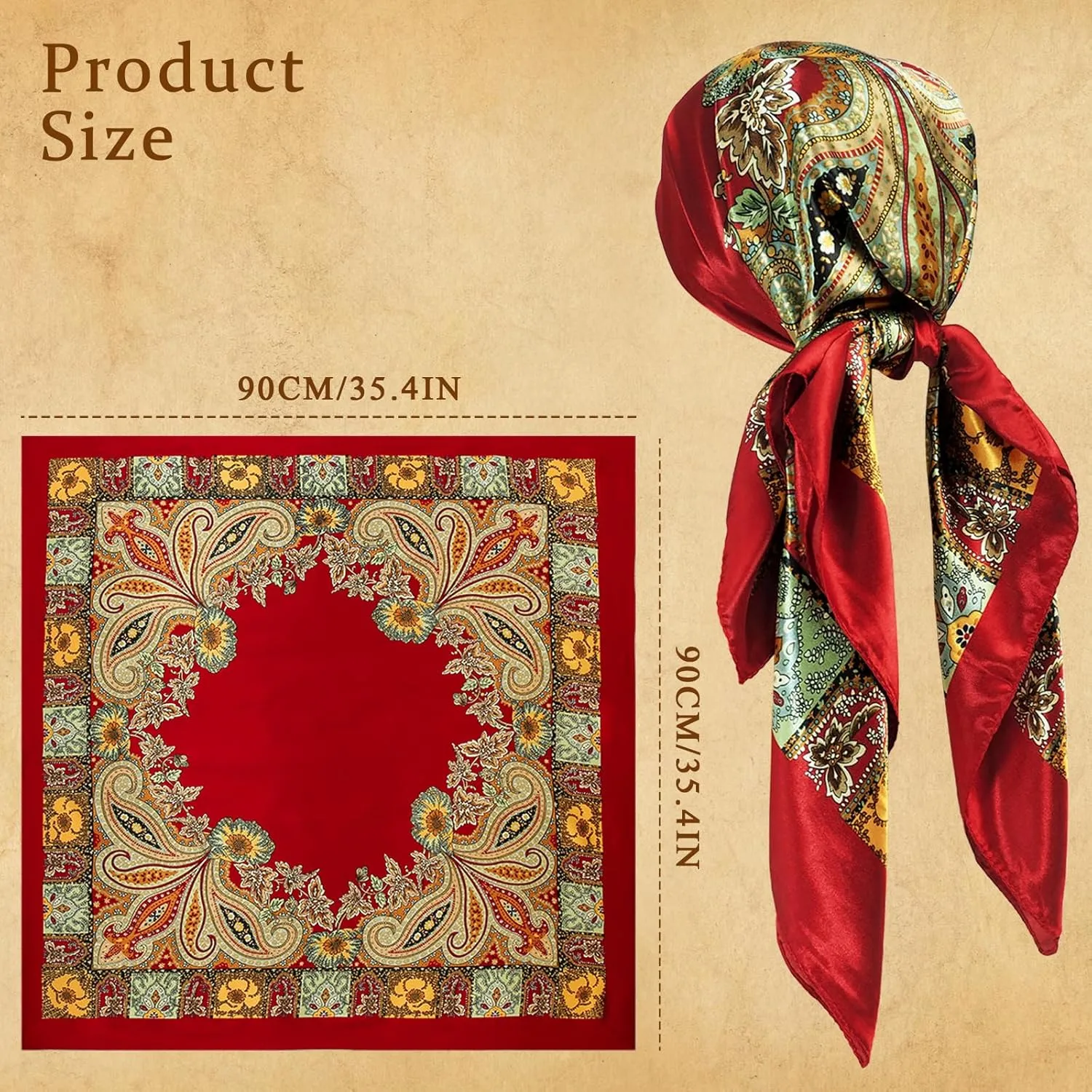 Women Pirate Costume Accessories Set|Headscarf Wrap Hat Sash Belt Cosplay Outfit With Stainless Steel Earring Necklace